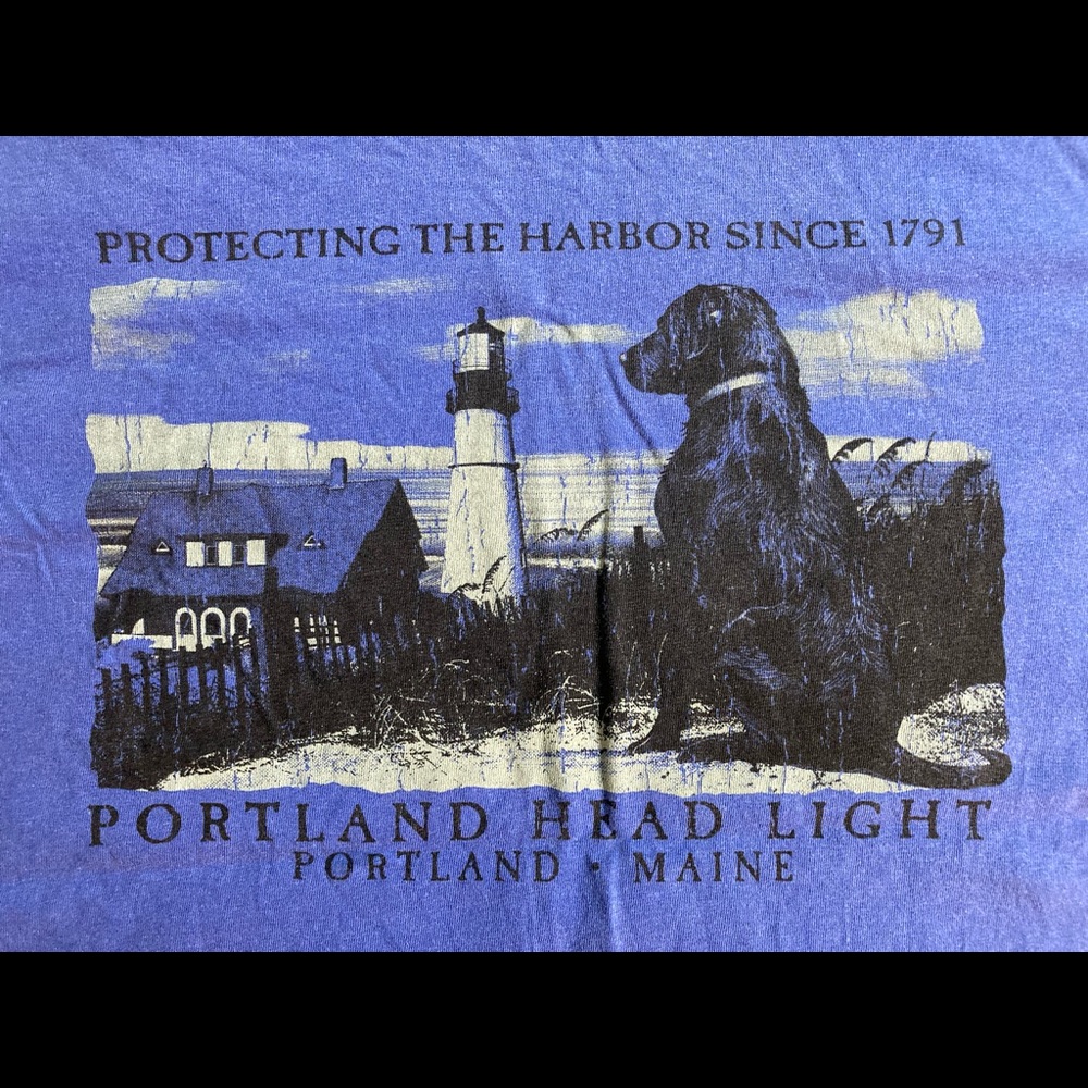 Portland, ME lighthouse t-shirt, size S. - Picture 8 of 8